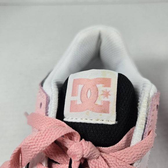 DC CURE White, Black, Hot Coral Colorway Women's Sneakers Size EU 39 US 8 - Picture 12 of 13